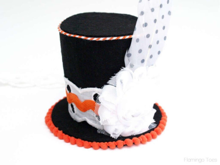 Image for Mini Halloween Top Hat Headband