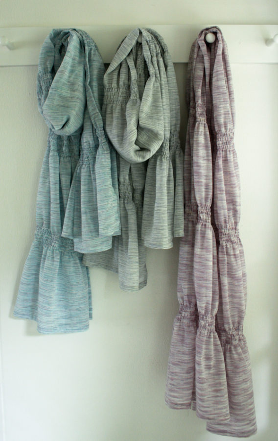 30 Fabulous DIY Scarf Tutorials featured by top US sewing and knitting blog, Flamingo Toes.