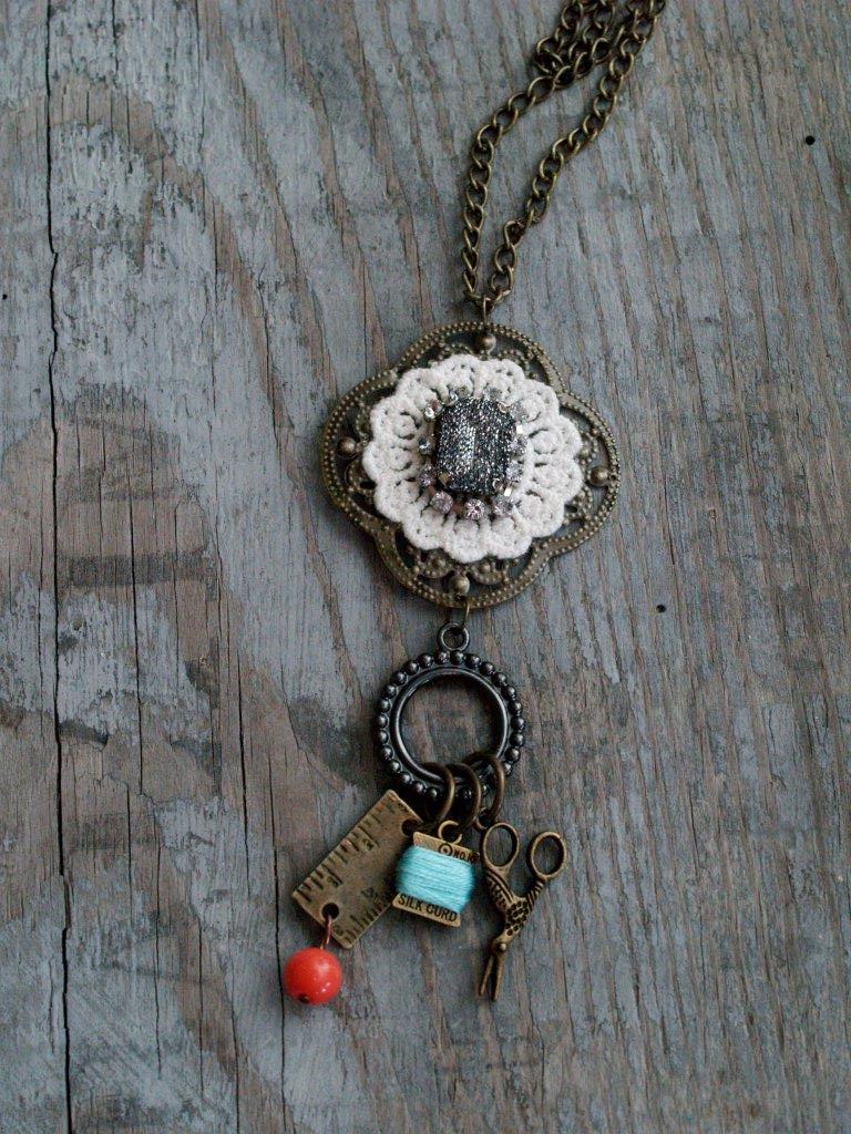 Diy hot sale charm necklace