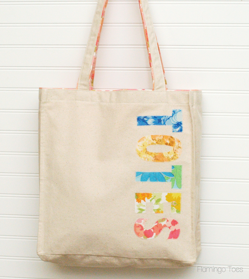 “Totes” Cute Canvas Tote Bag