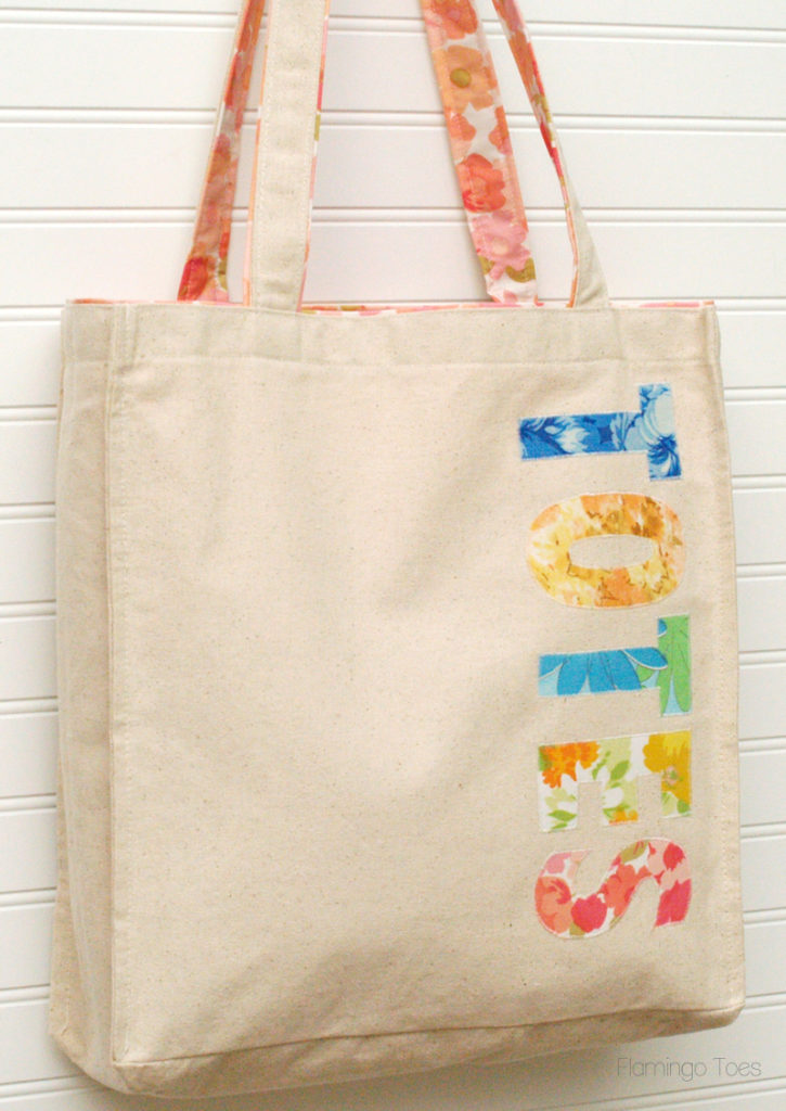 “Totes” Cute Canvas Tote Bag