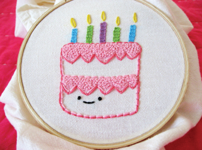 26 Fun and Free Embroidery Patterns featured by top US sewing blog, Flamingo Toes.