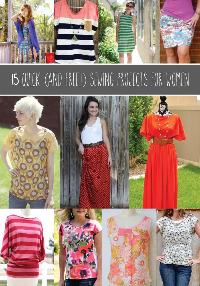 15 Quick Sewing Projects for Women
