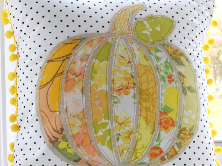 Image for Vintage Pumpkin Fall Pillow