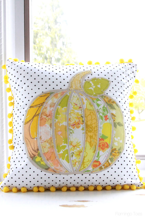 Vintage Pumpkin Fall Pillow