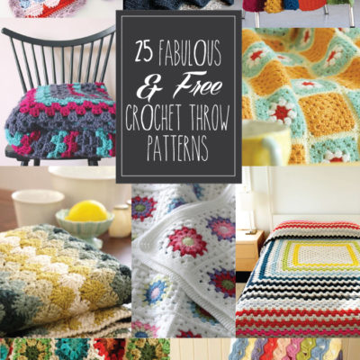 25 Fabulous and FREE Crochet Throw Blanket Patterns