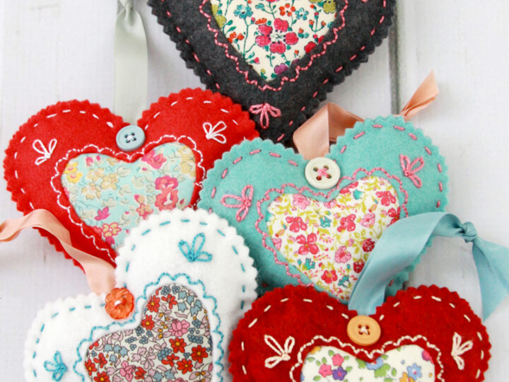 Image for DIY Fabric Heart Valentines