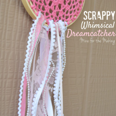 Scrappy Whimsical Dreamcatcher