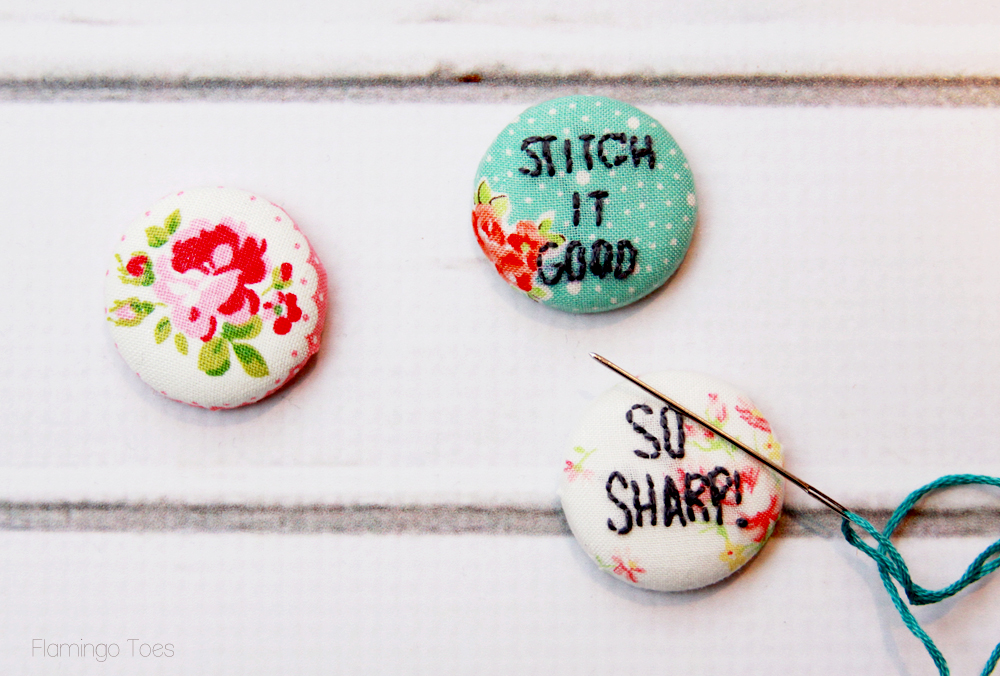 DIY Needle Minders