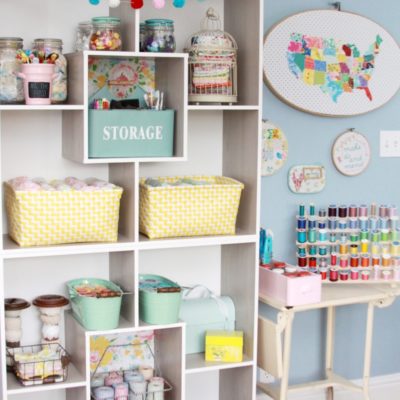 Creative Craft Room Storage