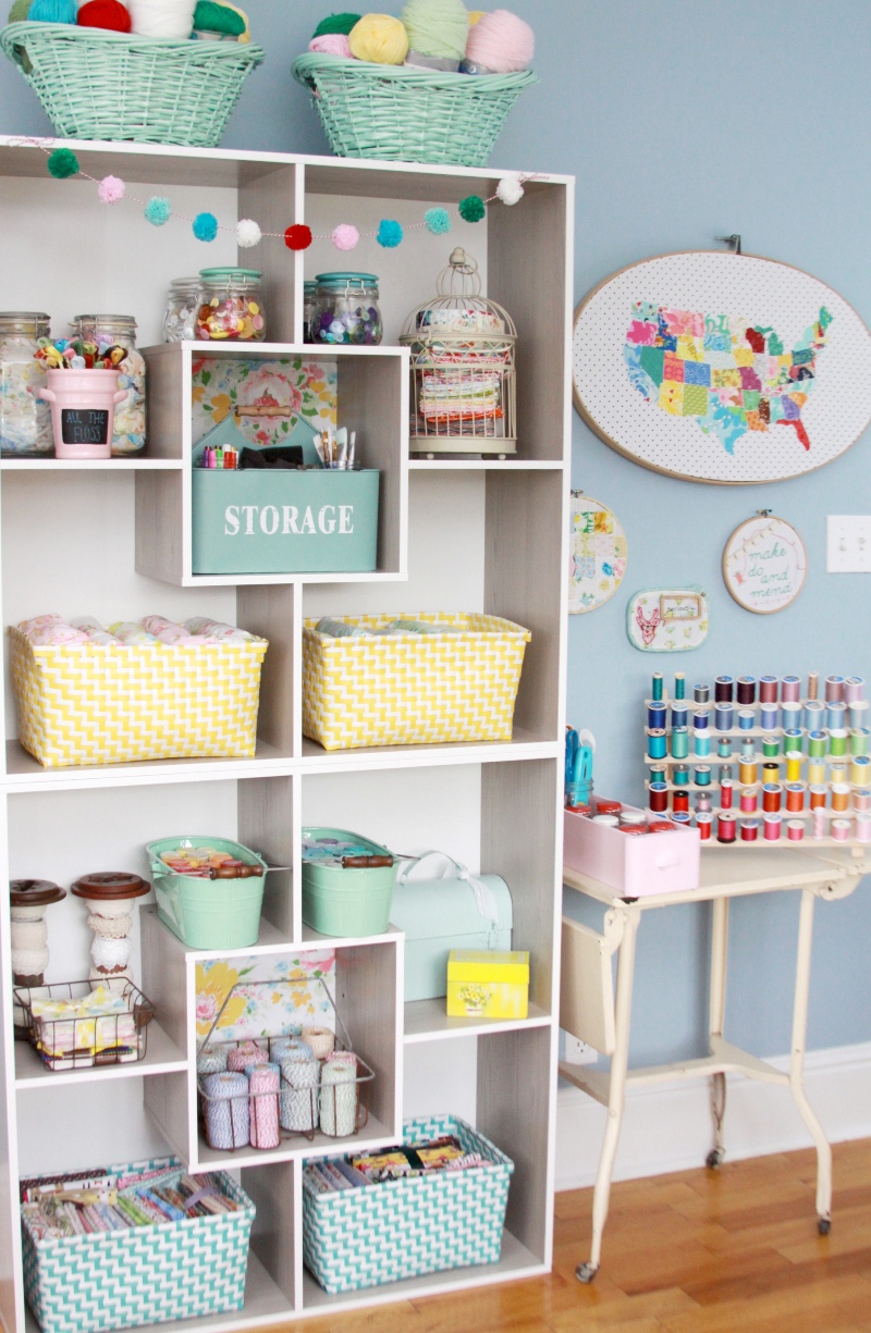 Creative Craft Room Storage 