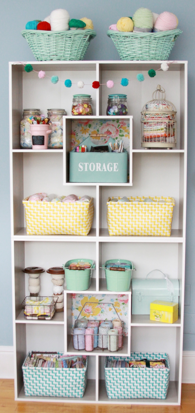 Creative Craft Room Storage