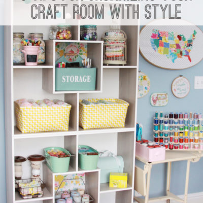 5 Tips for Organizing your Craft Room and Finding Deals