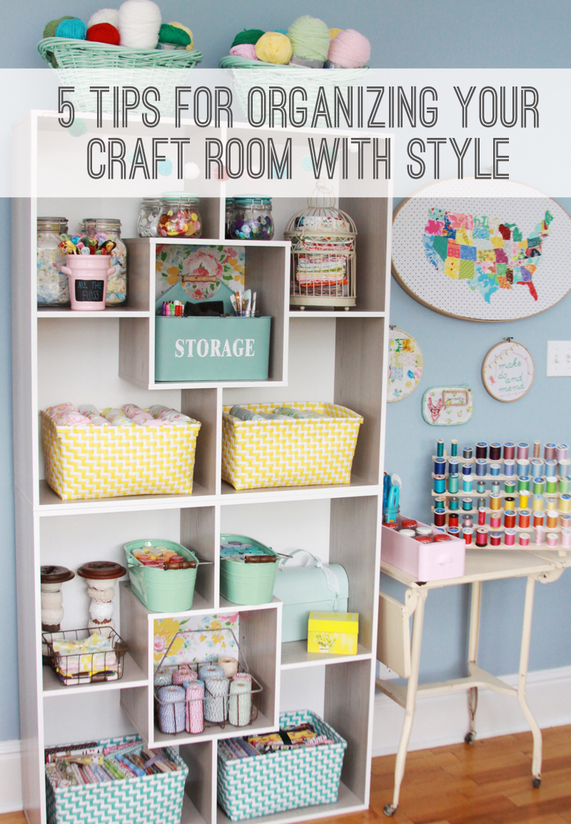 Craft Room Organizing Ideas - Craft Room Organization Ideas - The Keeper of the Cheerios / If you don't have a room you can dedicate for your craft items, then a craft closet is a dream come true.