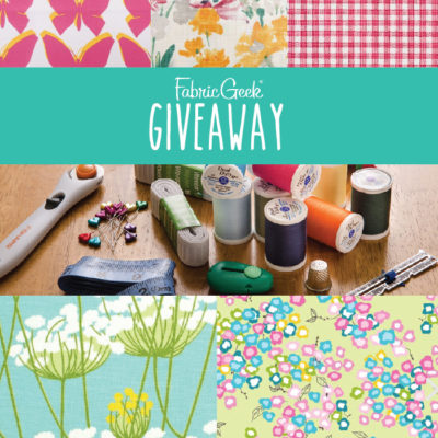 Fabric Geek Gift Card Giveaway