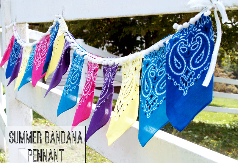 Pom Pom Bandana Bunting