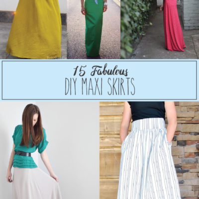 15 Fabulous DIY Maxi Skirts