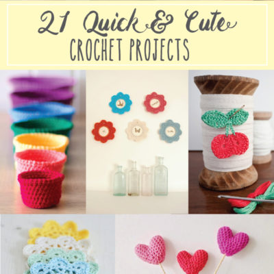 21 Cute and Colorful Crochet Projects