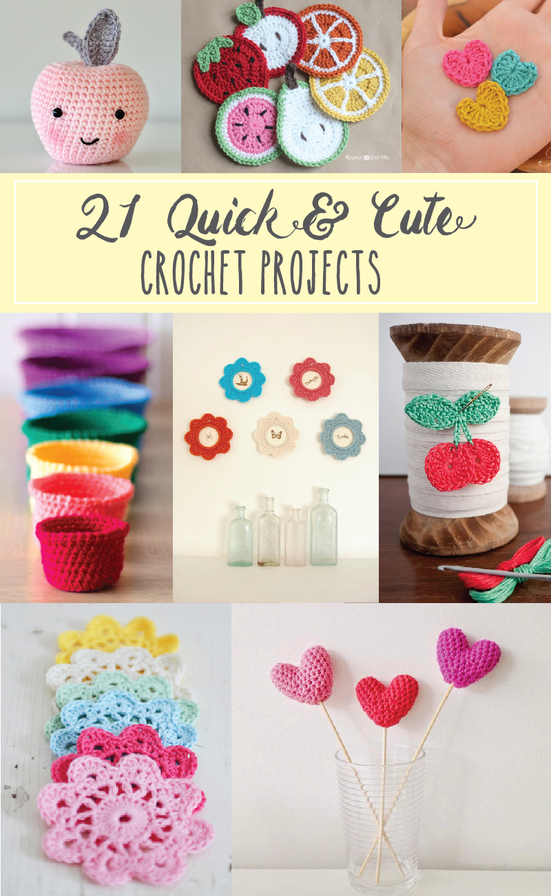 21 Cute and Colorful Crochet Projects 