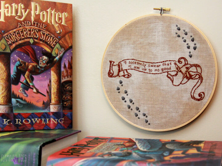 Image for I Solemnly Swear - Harry Potter Hoop Art