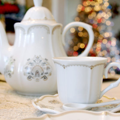 Christmas Tea Party and DIY Party Favors