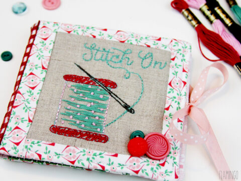 Image for Stitch On - Embroidered Needle Book