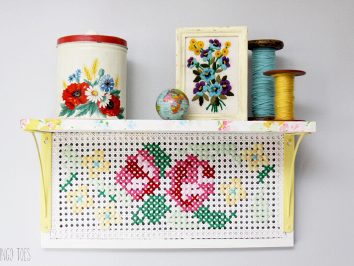 Image for Vintage Style Cross Stitch Shelf