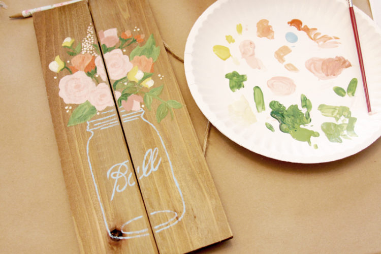 Pallet Painting Party