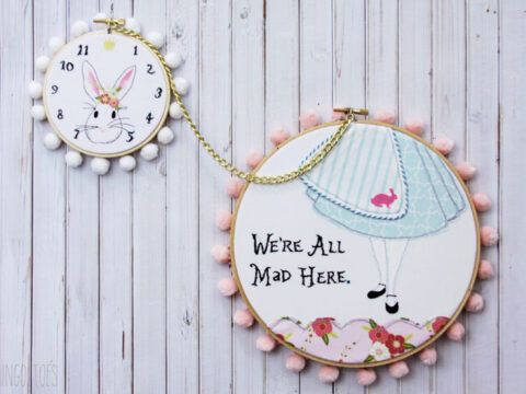 Image for Wonderland Embroidery Hoop Set
