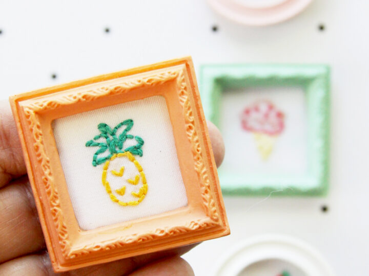 Image for Mini Summer Framed Embroideries