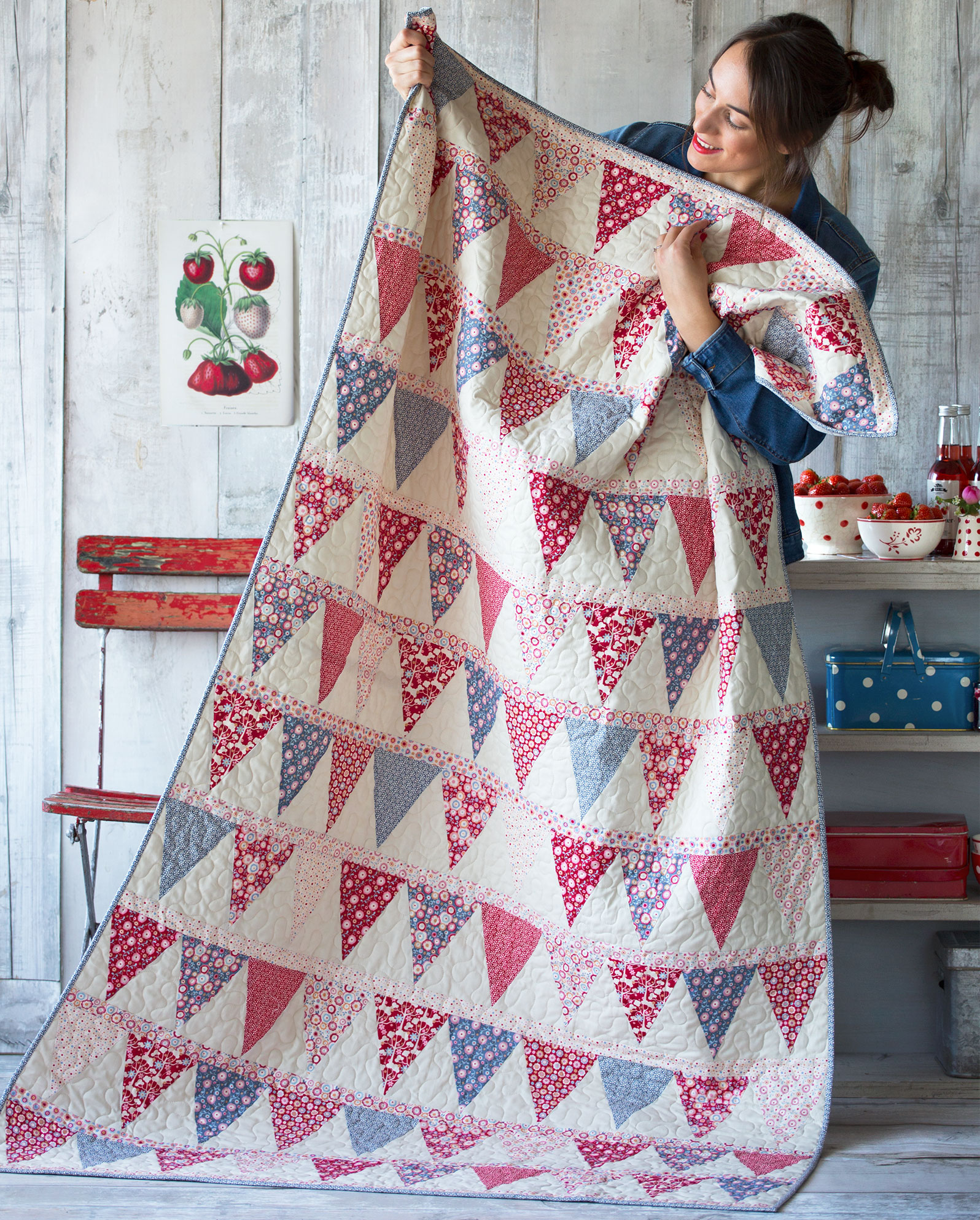 Fast and Free Quilt Patterns featured by top US quilting blog, Flamingo Toes