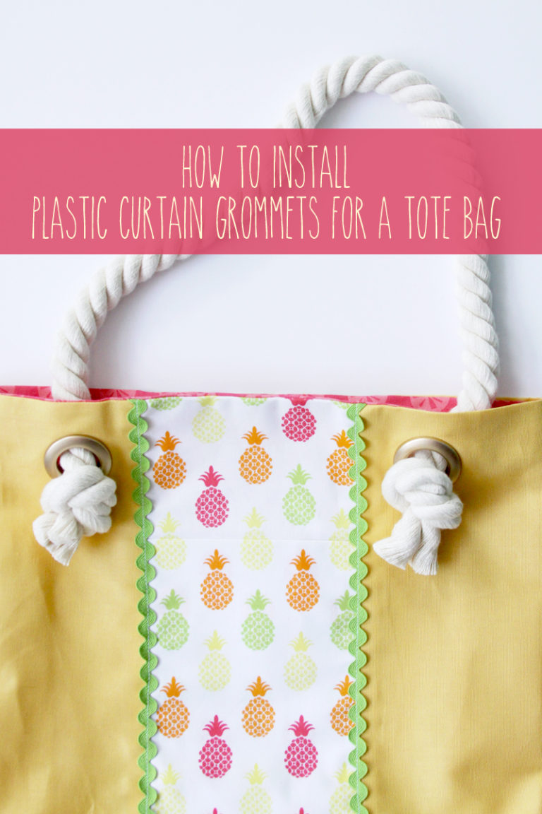 How to Add Grommets to a Tote Bag