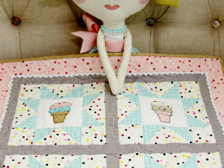 Image for Sweet Ice Cream Mini Quilt