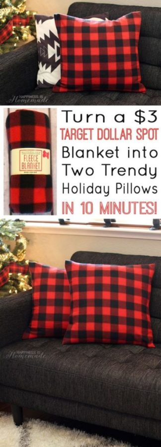 Best Christmas Decorating Trends featured by top US craft blog, Flamingo Toes: buffalo plaid Christmas