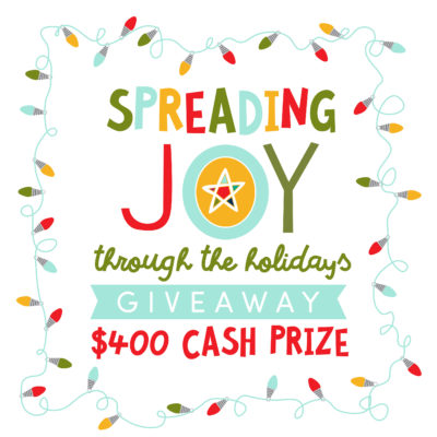 Spreading Joy – Christmas Cash Giveaway
