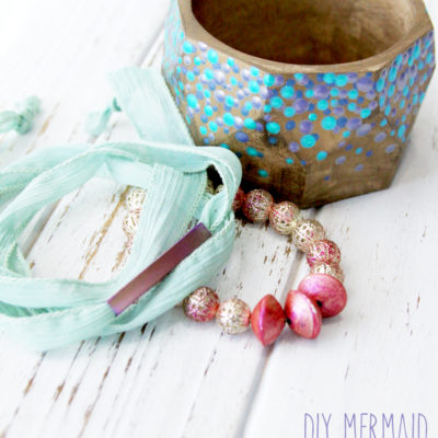 DIY Mermaid Inspired Bracelets