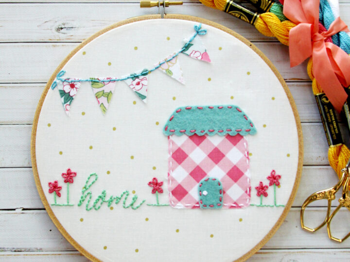 Image for Sweet Home Embroidery Hoop Art