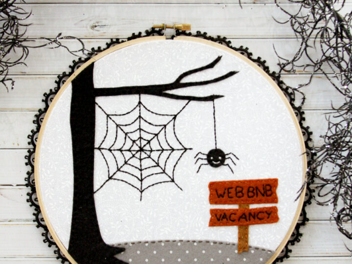 Image for Web BNB Halloween Embroidery Hoop Art with Free Pattern