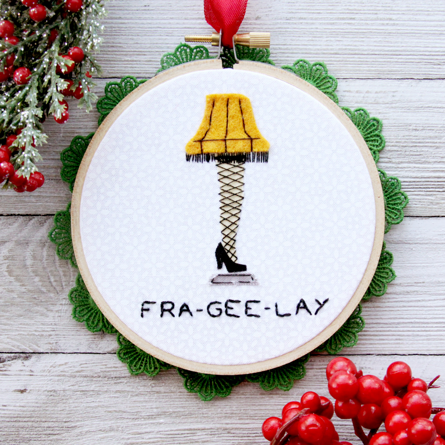 A Christmas Story Leg Lamp Ornament