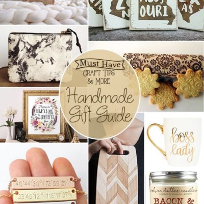 Handmade Gift Guide for Holiday Shopping