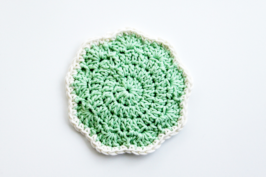 Embroidered Crochet Coasters