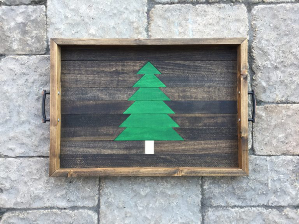 Christmas Tree Tray