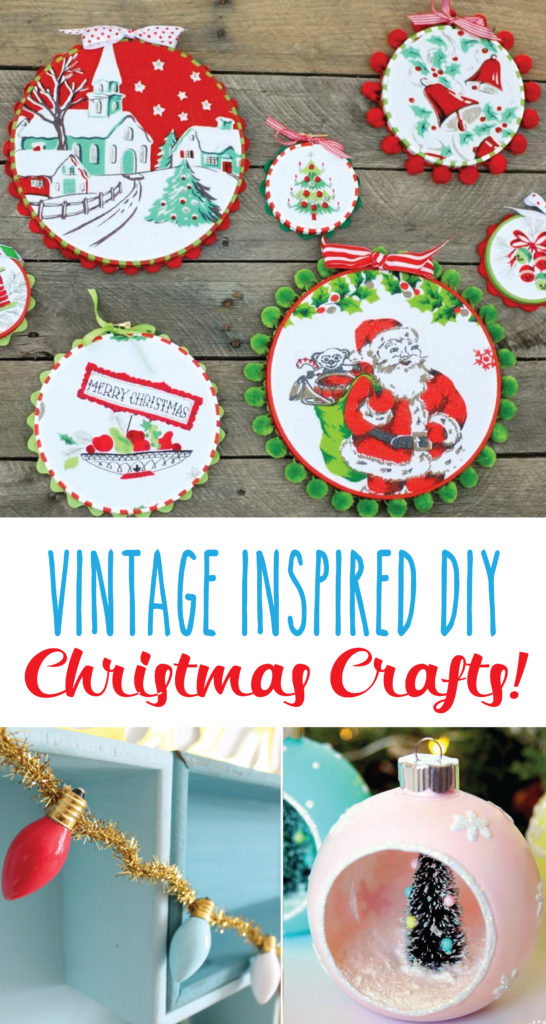 Vintage Inspired DIY Christmas Crafts