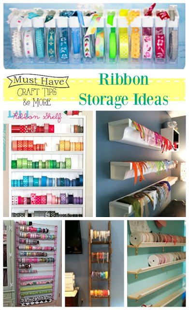 Creative Ribbon Storage Ideas - Sewing Tips