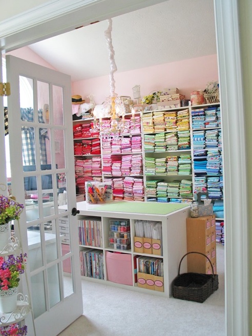 Fabric Storage and Fabric Organization Ideas