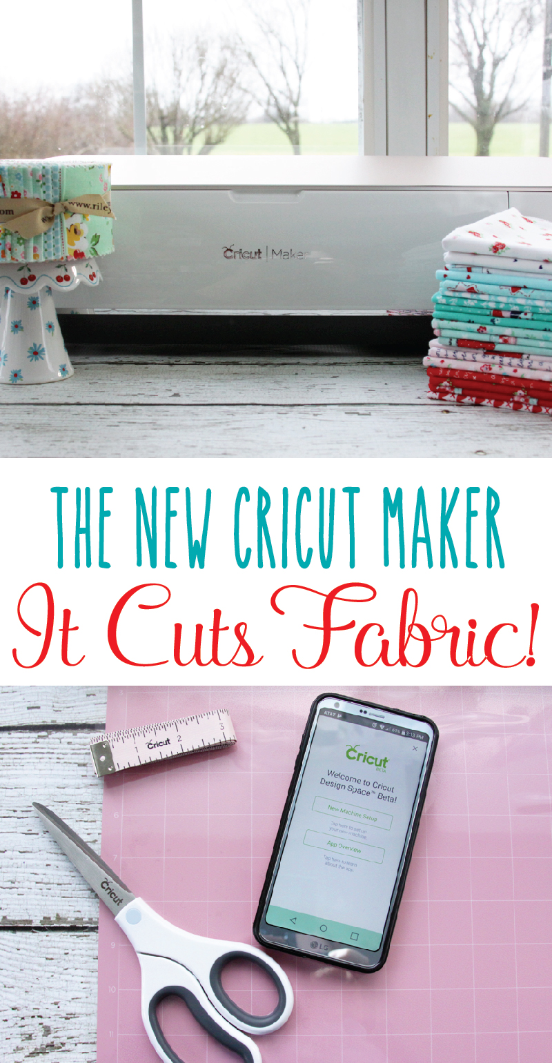 Reviewing the new Cricut Maker - it cuts fabric and so much more!