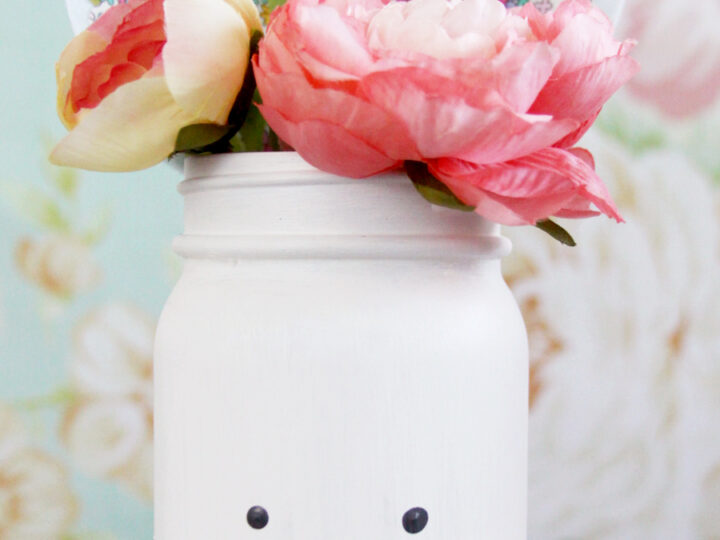 Image for Colorful DIY Bunny Mason Jars