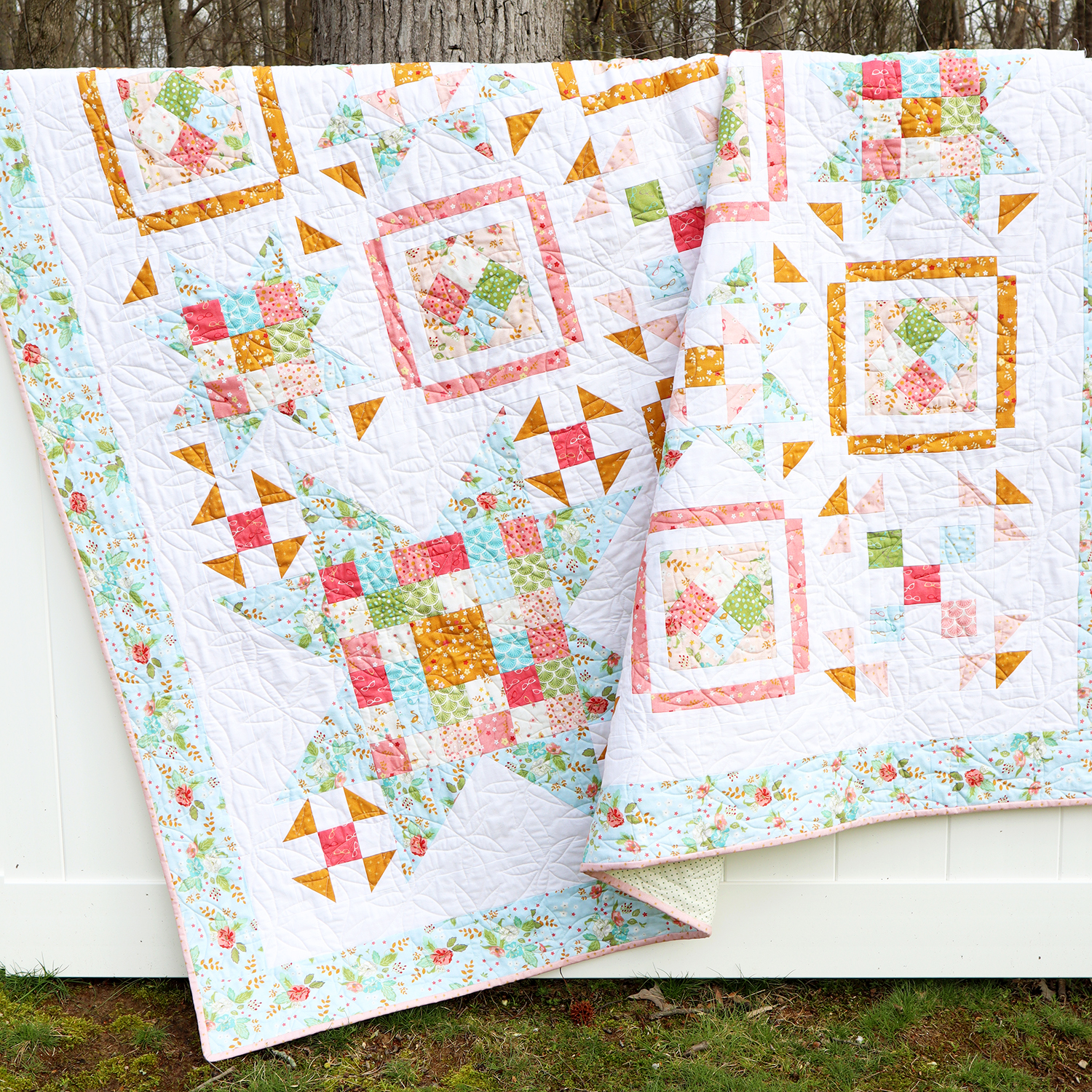 Swinging on a Star Quilt Pattern Design
