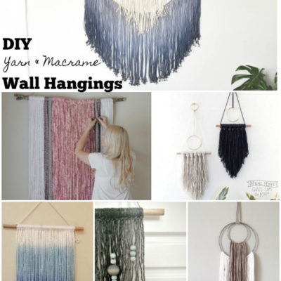 DIY Macrame with Yarn Wall Art