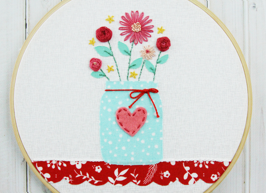 Free PDF Embroidery Pattern ~ Beginner Floral Edition  Hand embroidery  design patterns, Paper embroidery, Hand embroidery projects